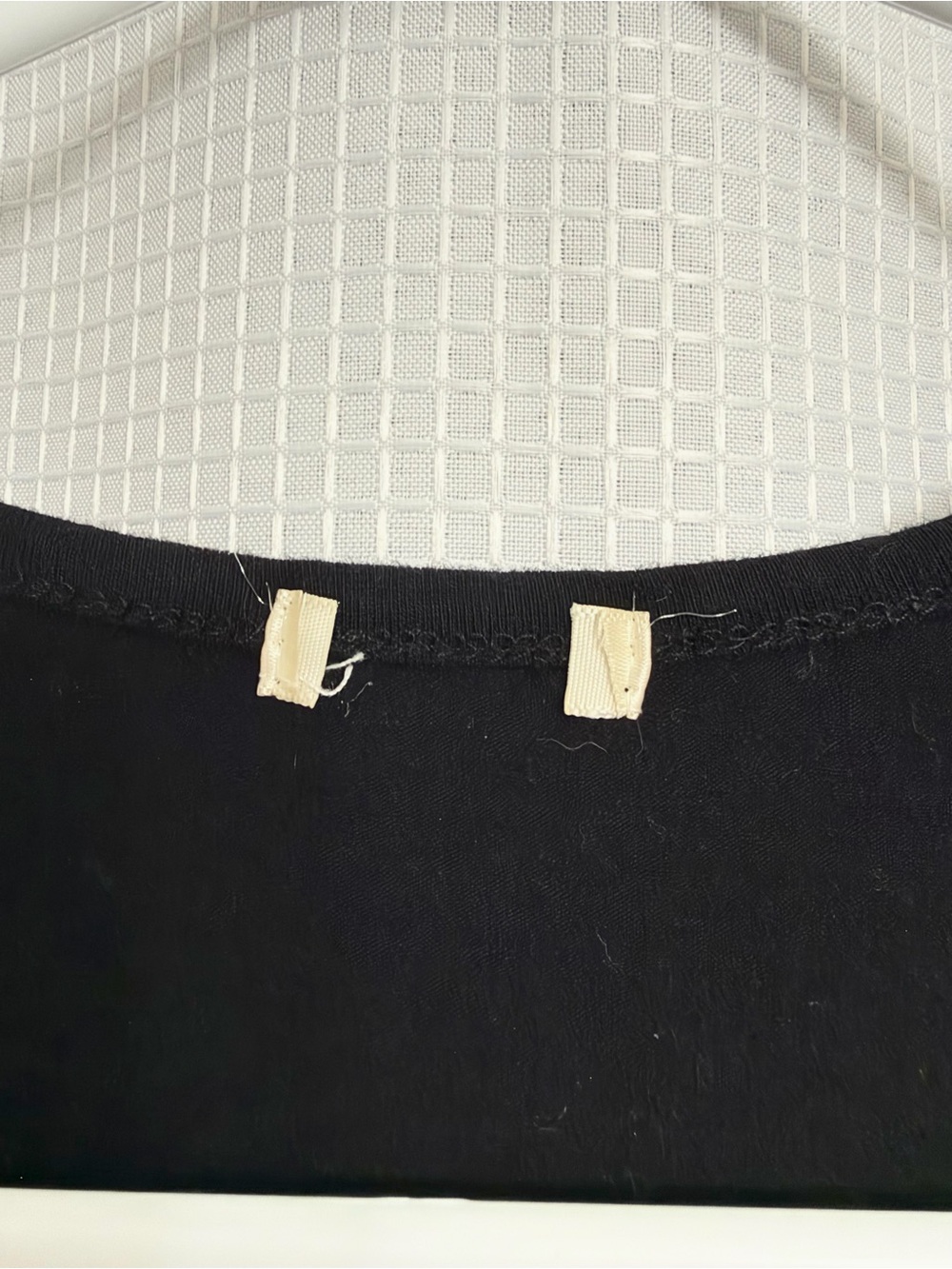 Black Racerback Bodysuit with Snap Closure - Picture 4 of 9